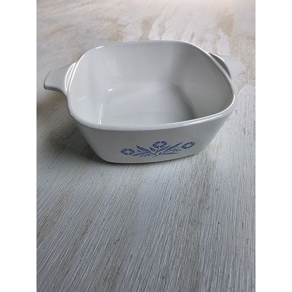 Vintage Corning Ware P-43-B Blue Cornflower 2 3/4 Cup Casserole Dish USA Made